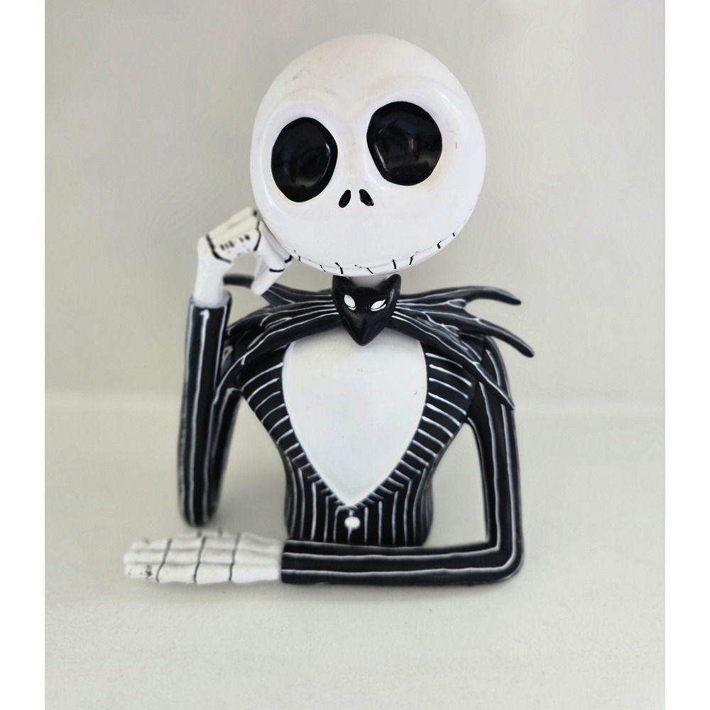 Disney Jack Skellington Bust Piggy Bank Nightmare Before Christmas FO05-22C15